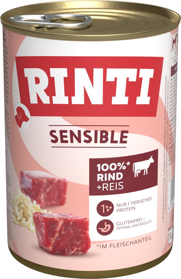 RINTI Sensible 6 x 400 g - Rind & Reis