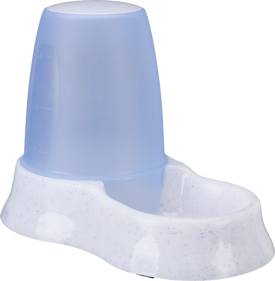 Trixie Futter- und Wasserspender - 600 ml, L 18 x B 12 x H 19 cm