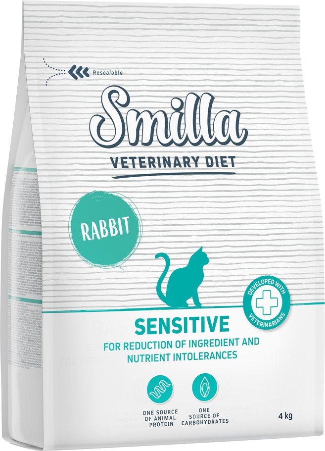 Smilla Veterinary Diet Sensitive Kaninchen - Sparpaket: 2 x 4 kg