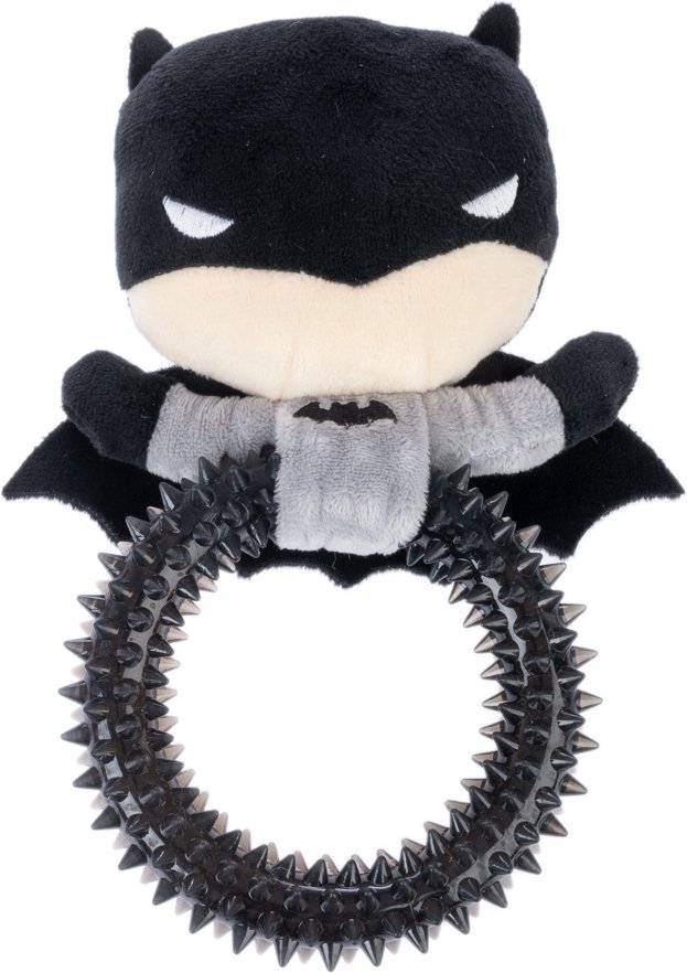 DC Batman Hundespielzeug mit Ring - ca. L 19 x B 14 x H 5 cm