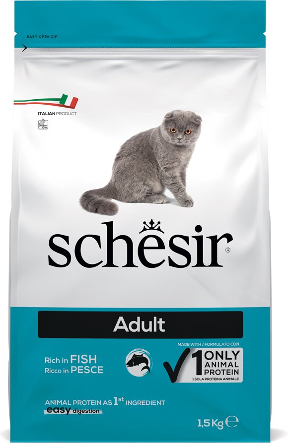Schesir Adult Maintenance mit Fisch - 1,5 kg