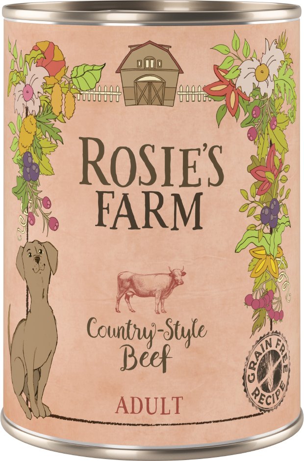 Rosie's Farm Adult 6 x 400 g - Rind