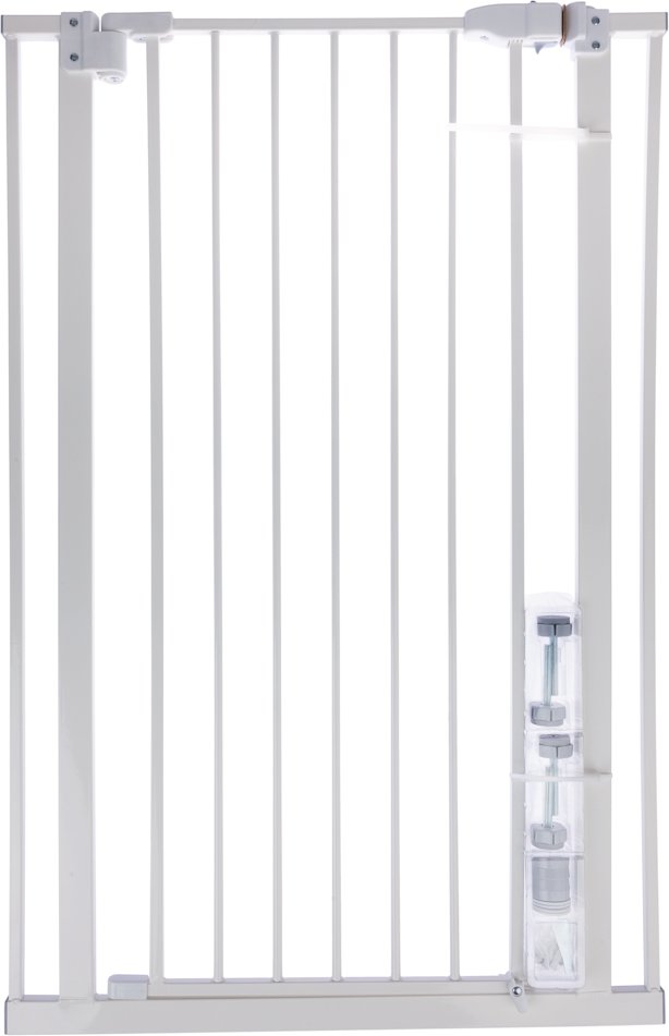 TIAKI Hohes Metall-Hundegitter - Höhe 104 cm, Breite 74 bis 79 cm