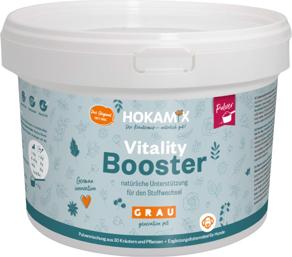 GRAU HOKAMIX Vitality Booster Pulver - 2,5 kg