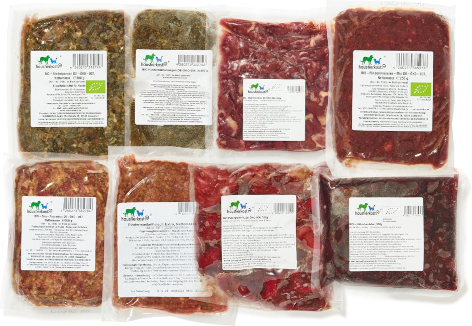 Haustierkost Bio-Paket Hund - 15 kg