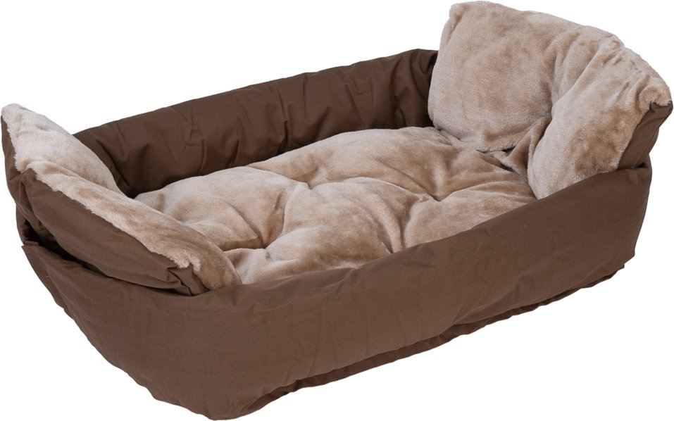 Thumbnail - Nomad Tales Blush Hundebett Boot 2-in-1 - Größe L: L 95 x B 67 x H 32 cm