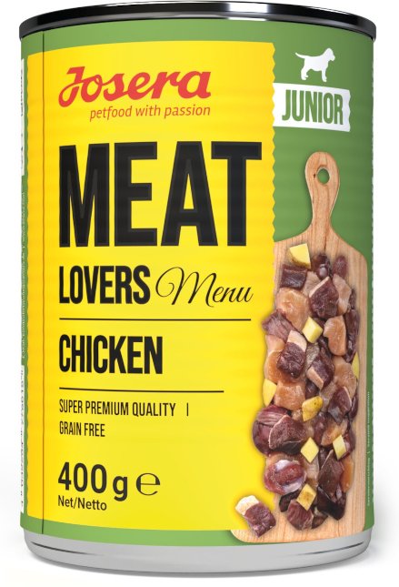 Josera Meat Lovers Junior Menü 6 x 400 g - Huhn