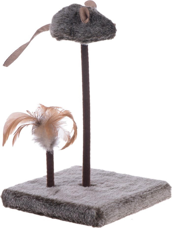 Katzenspielbrett Wild Mouse mit Sound und LED - 1 Stück