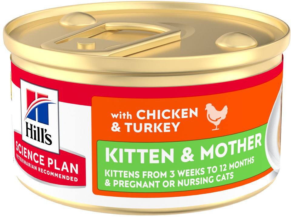 Hill's Science Plan Kitten & Mother Tender Mousse mit Huhn und Truthahn - 24 x 85 g