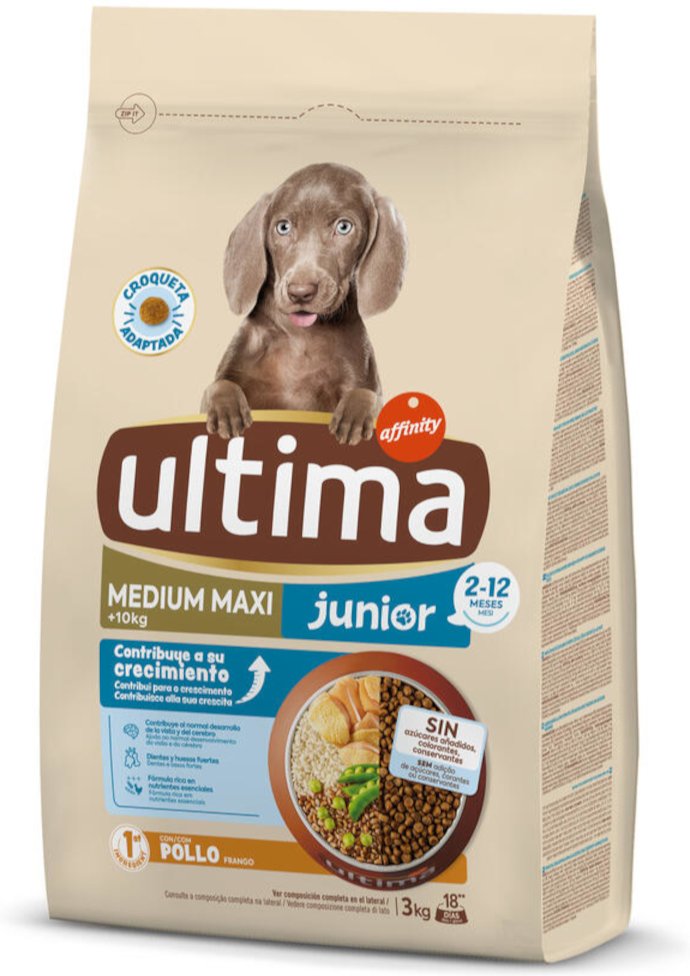 Ultima Medium / Maxi Junior Huhn - 3 kg