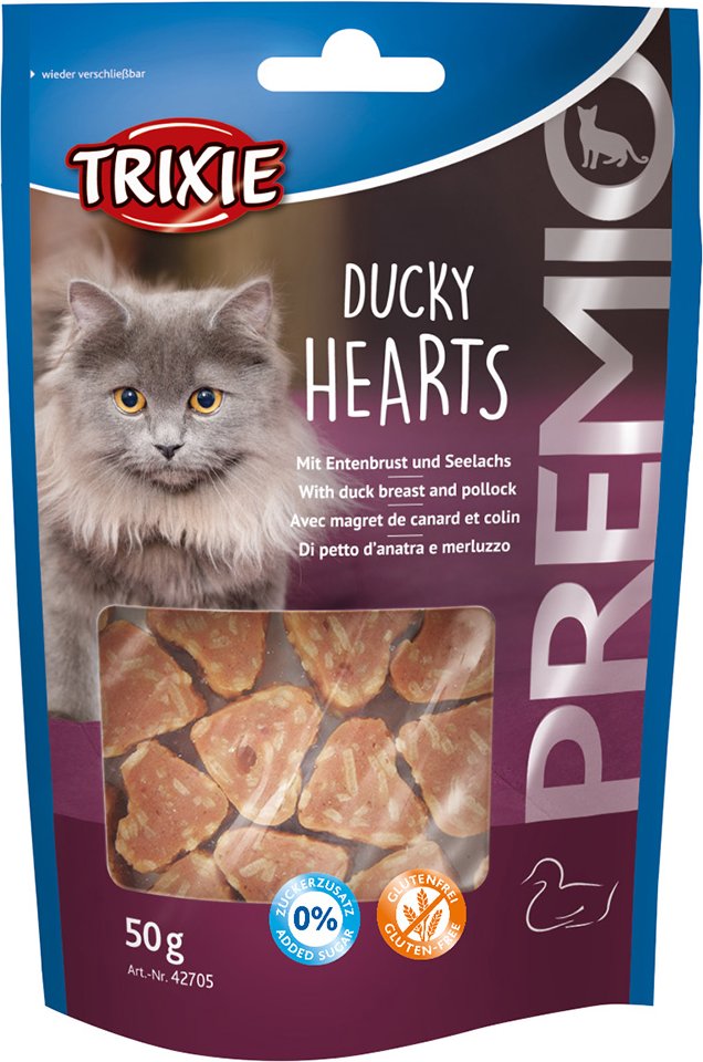 Trixie PREMIO Ducky Hearts - 50 g