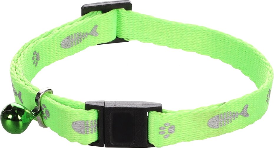 Flamingo Katzenhalsband Ziggi - neongrün
