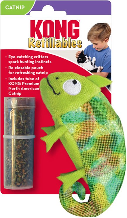Thumbnail - KONG Refillables Katzenspielzeug Chameleon - 1 Stück