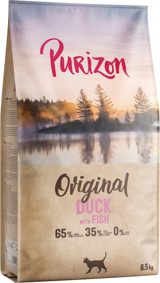 Purizon Original Ente mit Fisch - getreidefrei - NEU Sparpaket 2 x 6,5 kg
