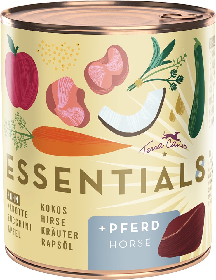 Thumbnail - Sparpaket Terra Canis Essential 8+ 12 x 780 g - Huhn & Pferd