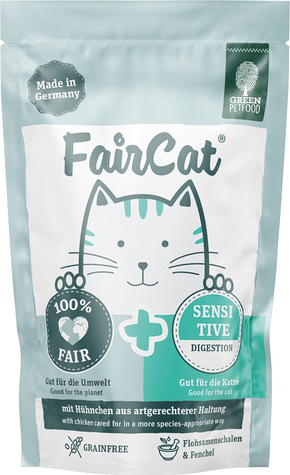 FairCat Nassfutterbeutel - Sensitive (8 x 85 g)