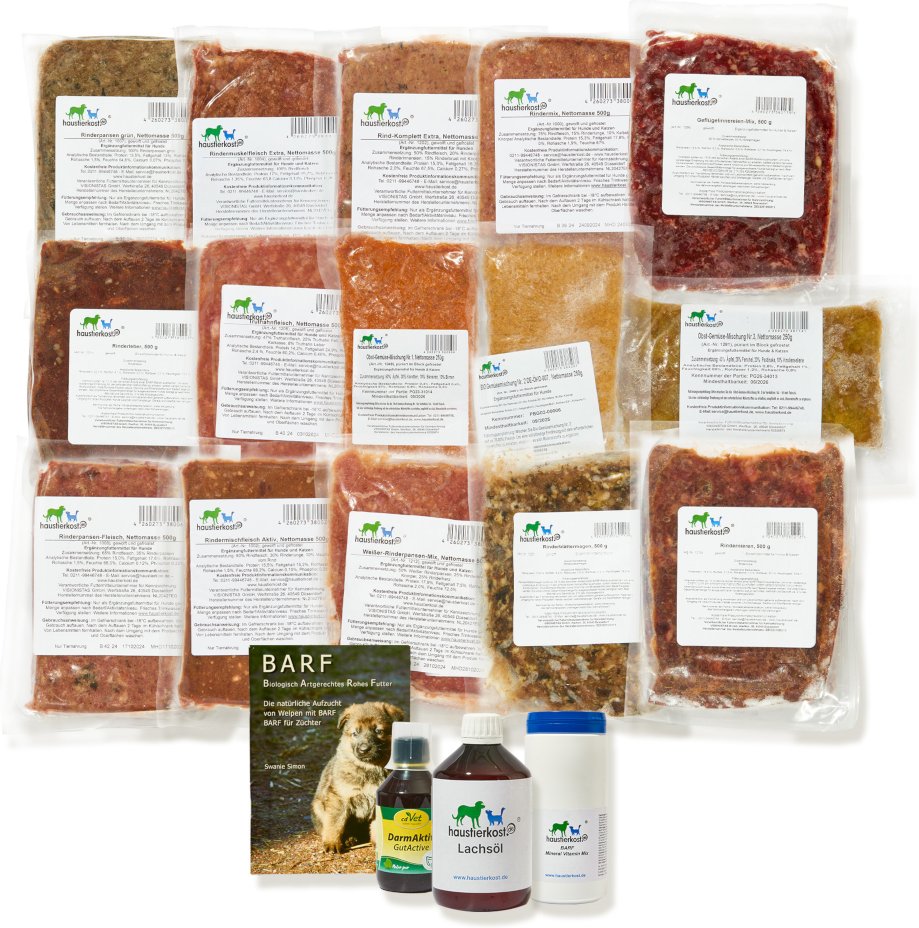 Haustierkost Starterset Hund ausgewachsen - 16,5 kg