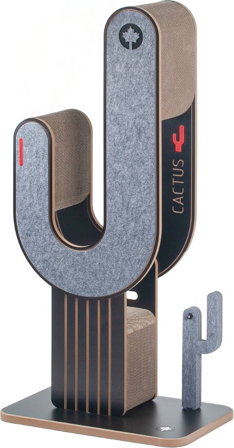 Canadian Cat Company Design Kratzmöbel Kaktus - Größe XXL: L 50 x B 30 x H 104,5 cm
