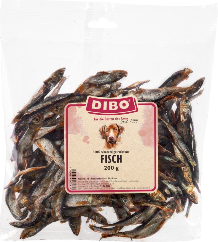 Dibo Trockenfisch - Sparpaket: 2 x 200 g
