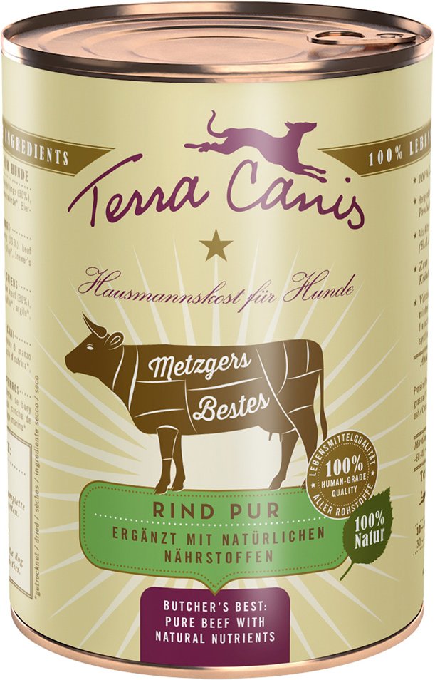 Thumbnail - Terra Canis Metzgers Bestes 6 x 400 g - Rind Pur