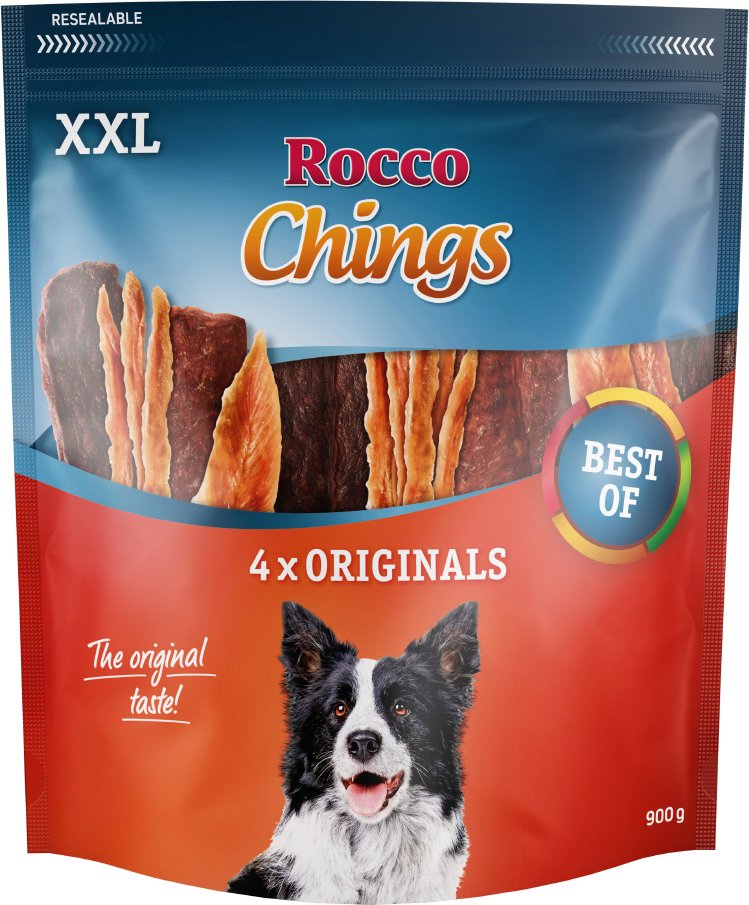 Rocco Chings XXL Pack - Mixpaket: Hühnerbrust, Entenbrust, Rind 900 g