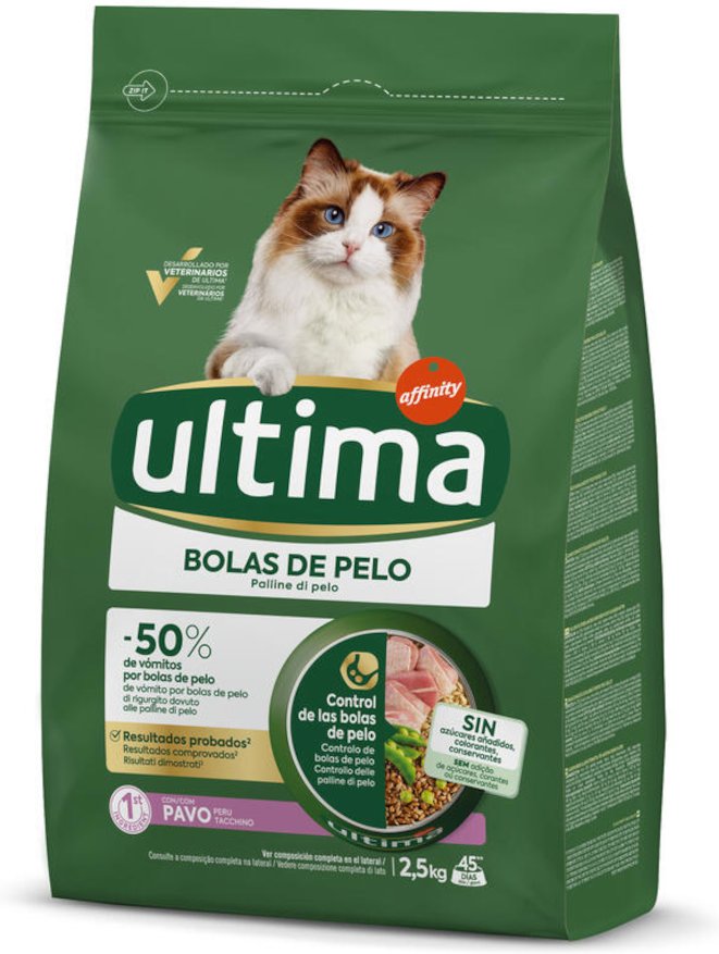 Ultima Hairball Truthahn - Sparpaket: 2 x 2,5 kg