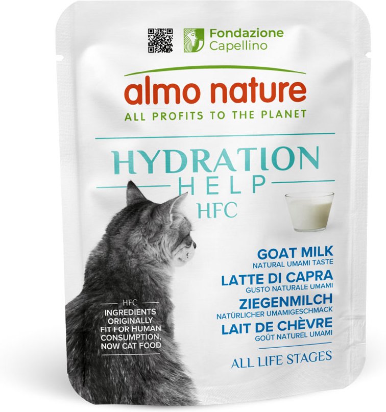 Almo Nature HFC Hydration Help 6 x 50 g - Ziegenmilch