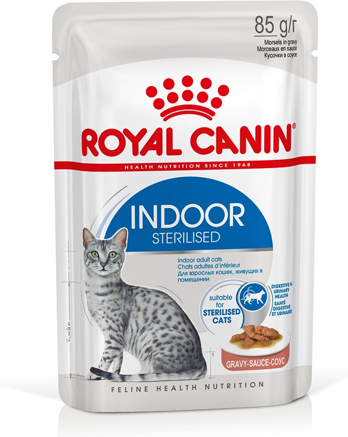 Royal Canin Indoor Sterilised in Soße - Sparpaket: 24 x 85 g