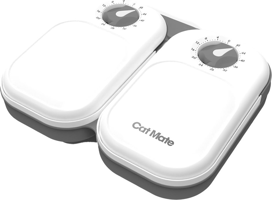 Cat Mate Futterautomat C200 - 2 Mahlzeiten-Futterautomat