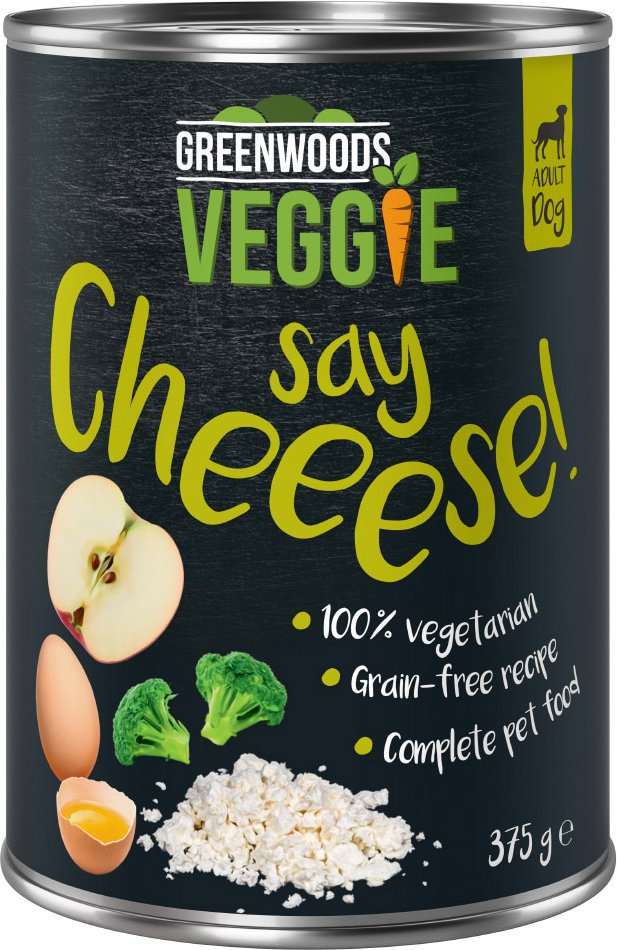 Greenwoods Veggie mit körnigem Frischkäse, Ei, Apfel und Brokkoli Sparpaket: 12 x 375 g