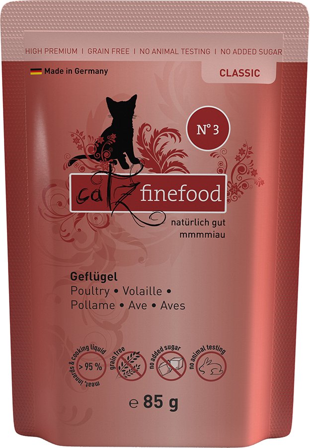 catz finefood 8 x 85 g - Geflügel