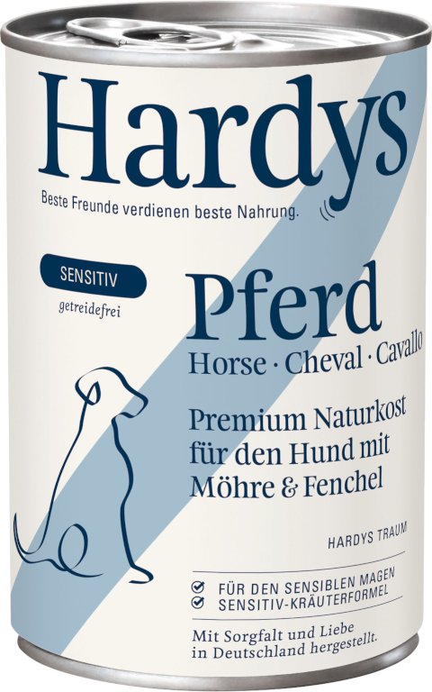 Hardys Sensitive 6 x 400 g - Pferd