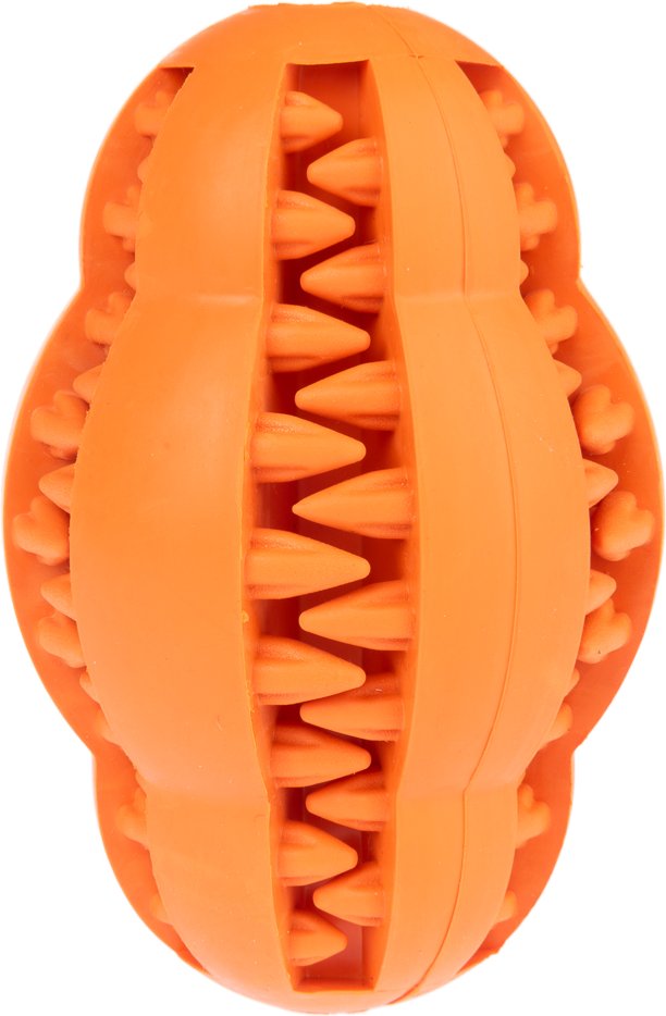 TIAKI Hundespielzeug Rugby Treat - L 10,5 x Ø 7,5 cm