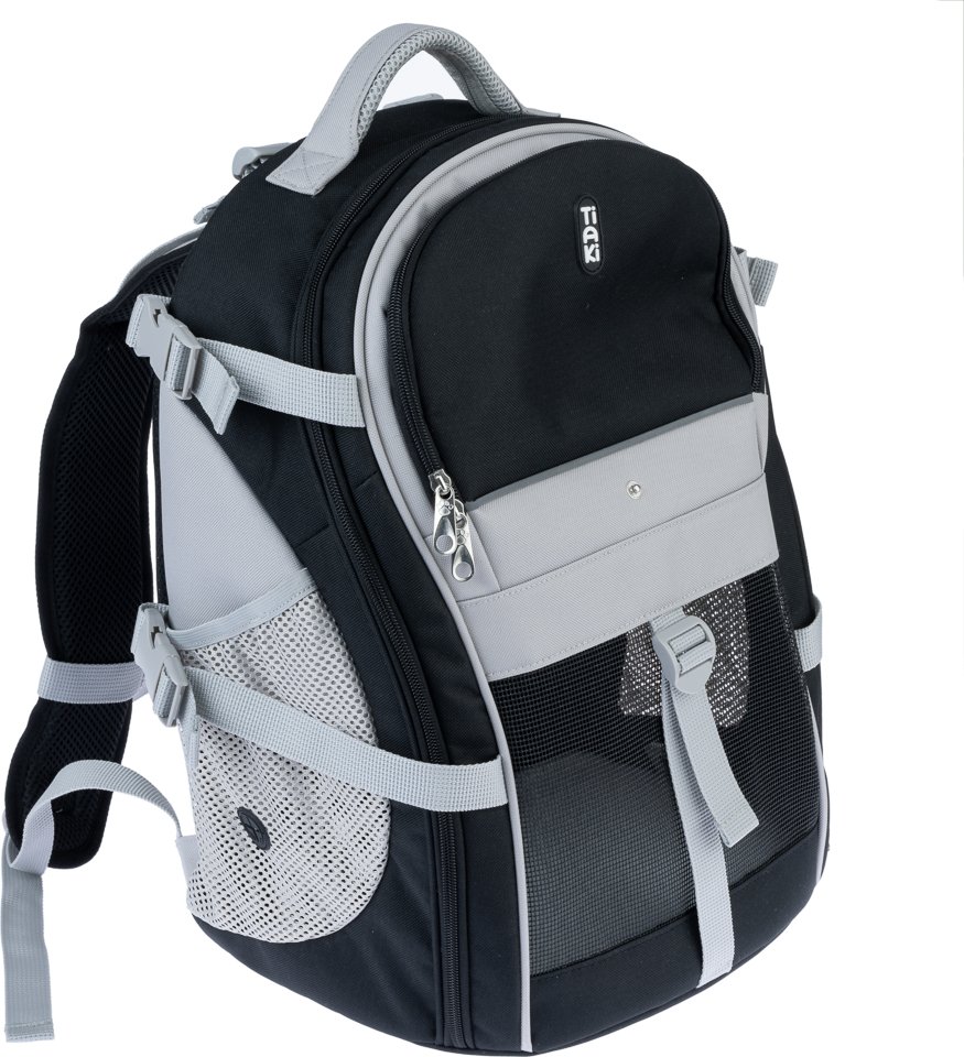 TIAKI Rucksack für Haustiere - L 30 x B 24 x H 43 cm