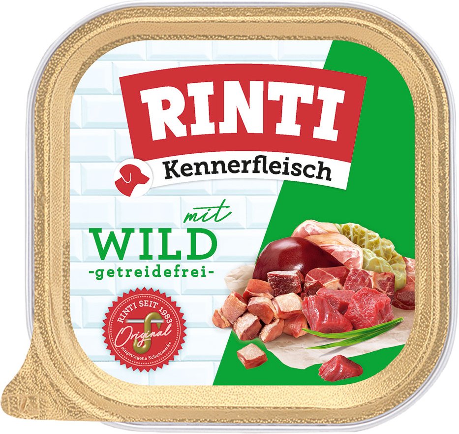 Sparpaket RINTI Kennerfleisch 18 x 300 g - Wild