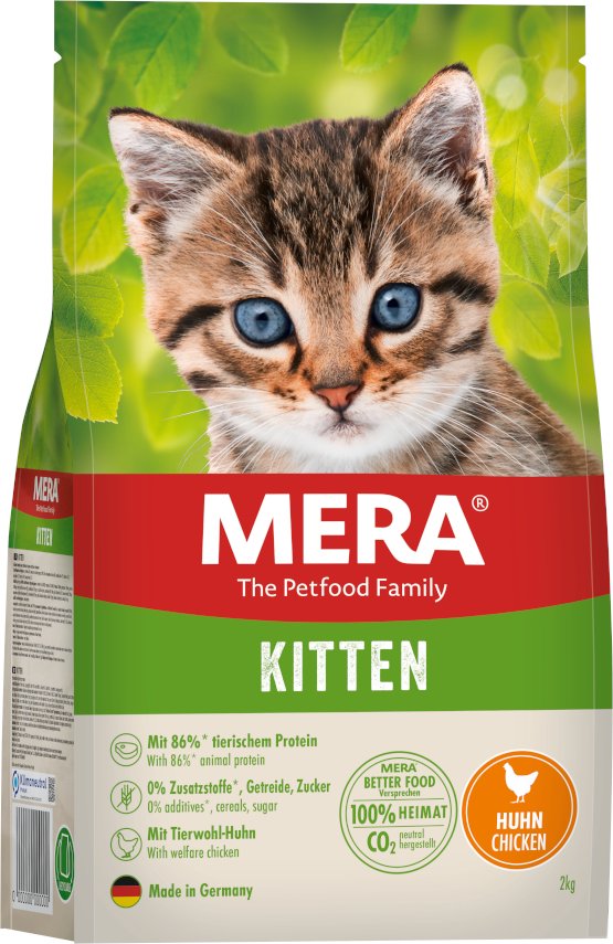 mera Cats Kitten Huhn - Sparpaket: 2 x 2 kg