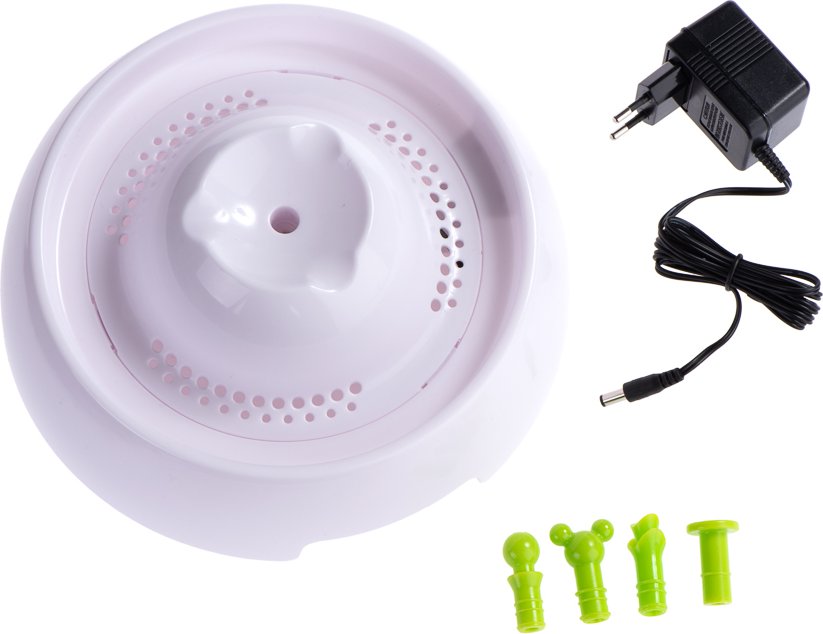 Trinkbrunnen Neptun - Komplettset: Trinkbrunnen 1 Liter + Ersatzfilter (3 Stück)