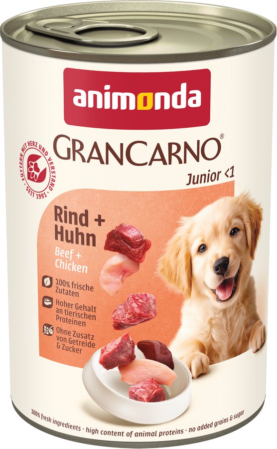 animonda GranCarno Original Junior 6 x 400 g - Rind & Huhn