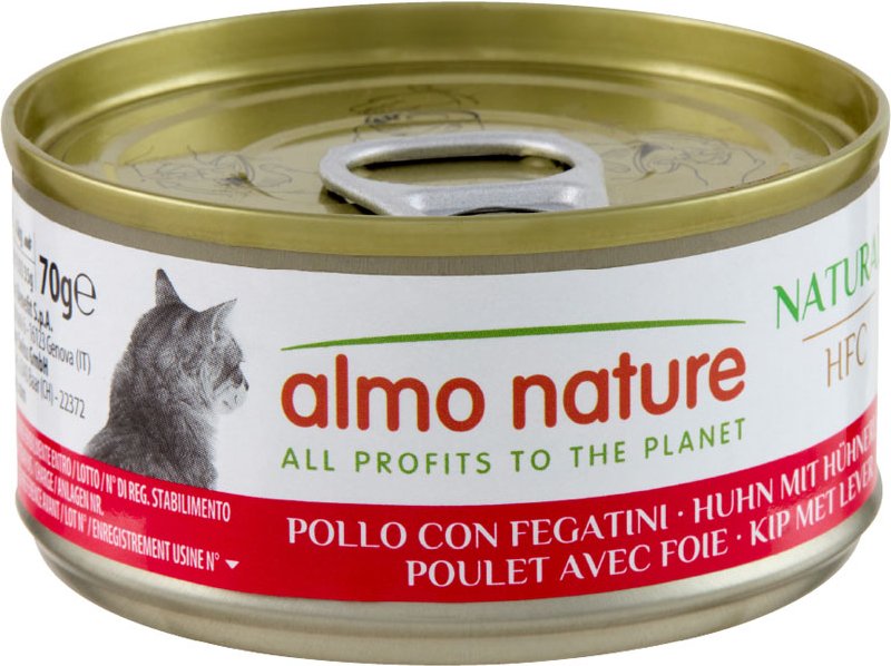 Thumbnail - Almo Nature HFC Natural 6 x 70 g - Huhn mit Hühnerleber