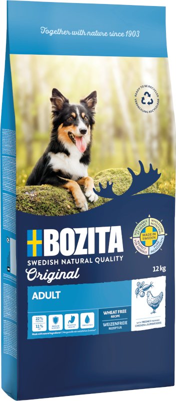 Sparpaket Bozita 2 x Großgebinde Original Adult - Weizenfrei (2 x 12 kg)