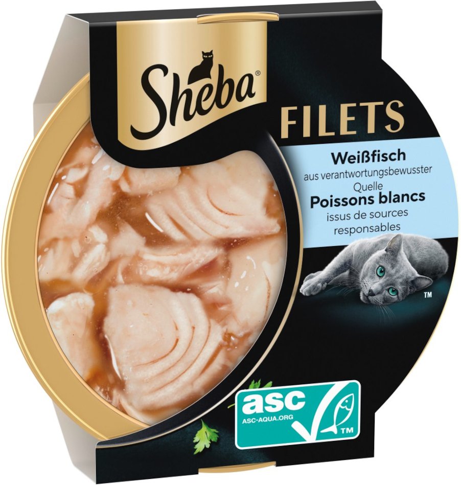 Sheba Filets 32 x 60 g - Weißfisch