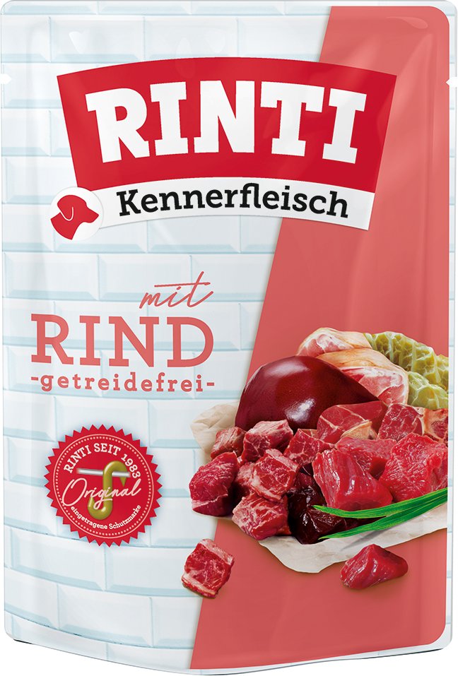 Sparpaket RINTI Kennerfleisch Pouches 20 x 400 g - Rind