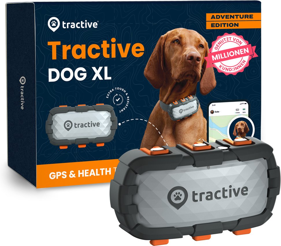 Tractive XL GPS Tracker für Hunde Adventure Edition - 1 Stück