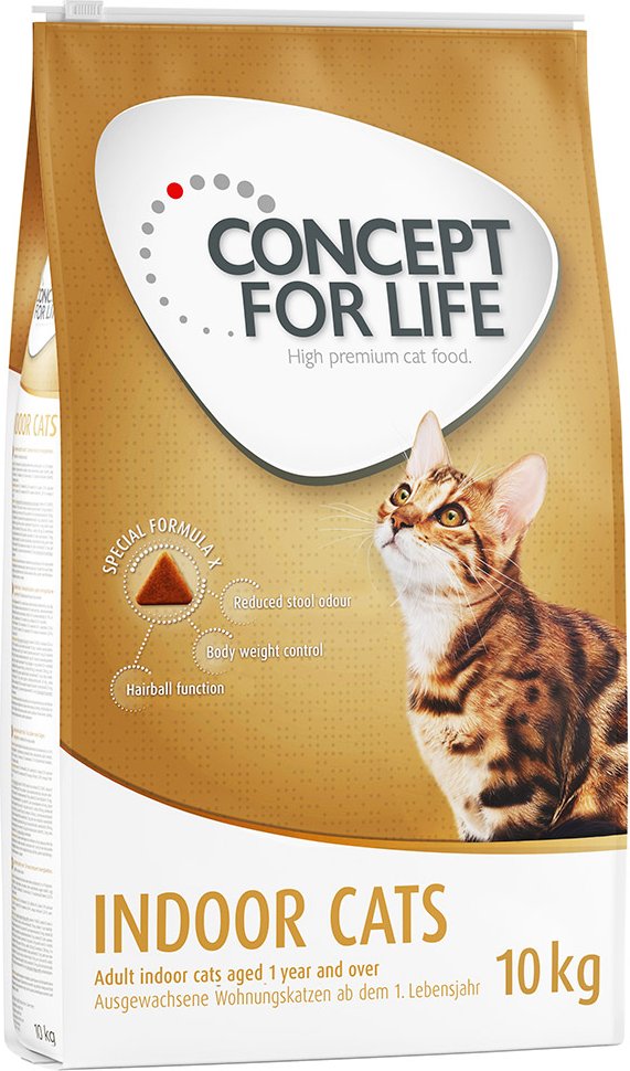 Sparpaket Concept for Life Trockennahrung zum Vorteilspreis - Indoor Cats (2 x 10 kg)