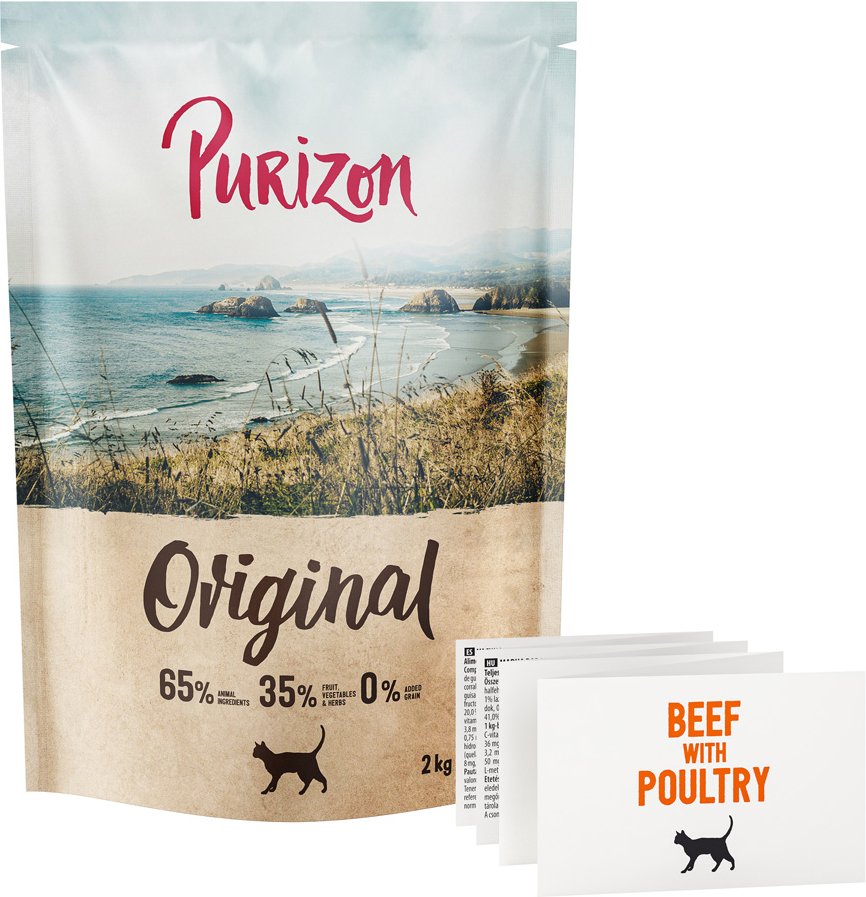 Purizon Original Rind mit Huhn - getreidefrei - NEU: 2 kg
