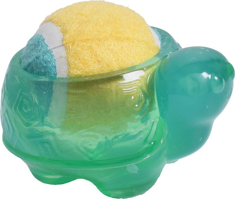 Bobby Hundespielzeug Carapace - grün: L 8,6 x B 10,6 x H 6,6 cm