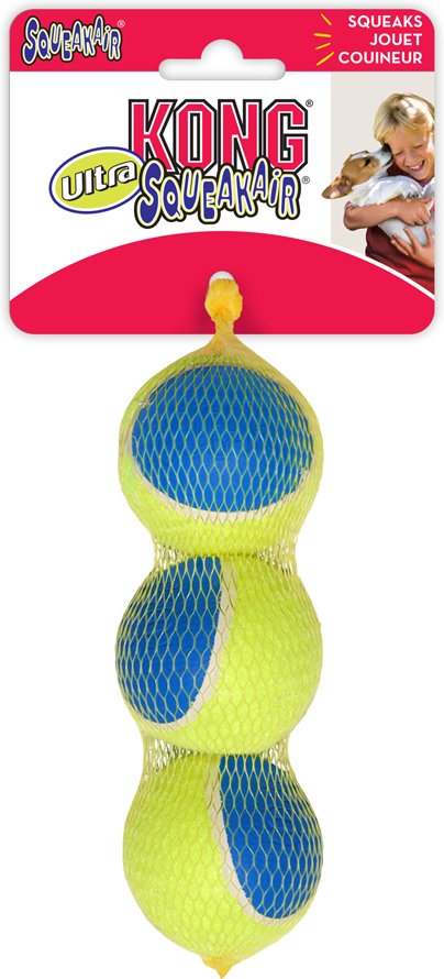 Thumbnail - KONG Ultra SqueakAir Ball - 3er Set Bälle