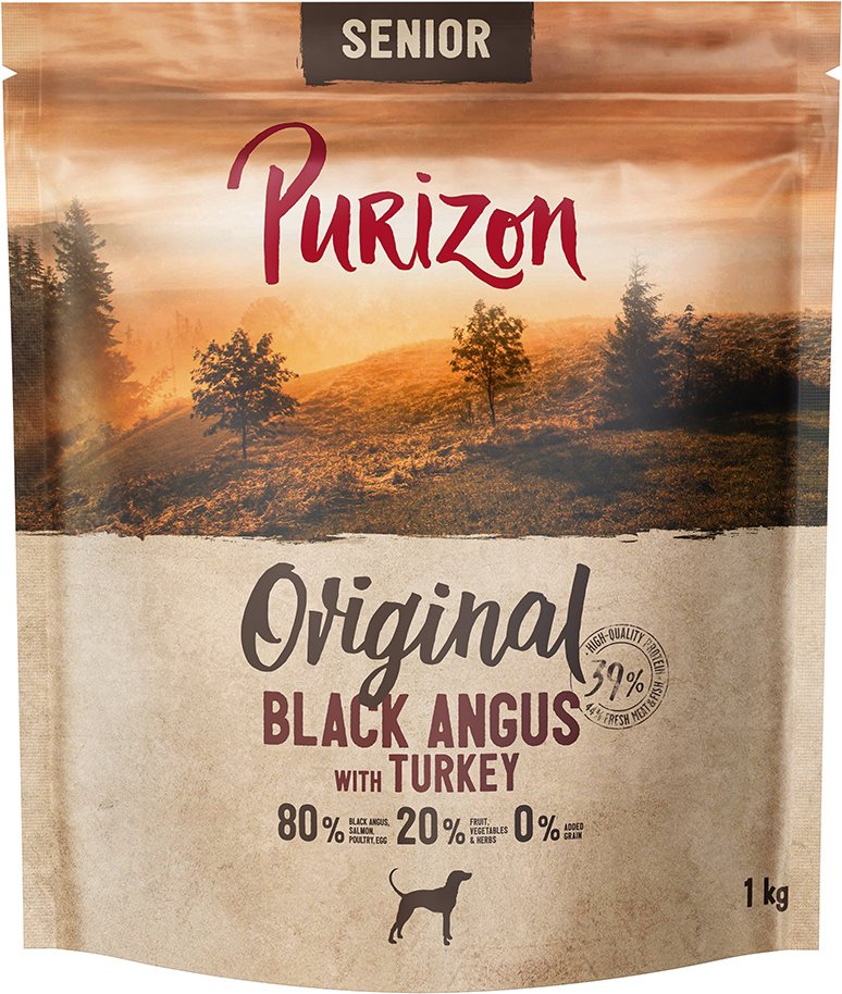Purizon Senior Black Angus mit Truthahn - 1 kg