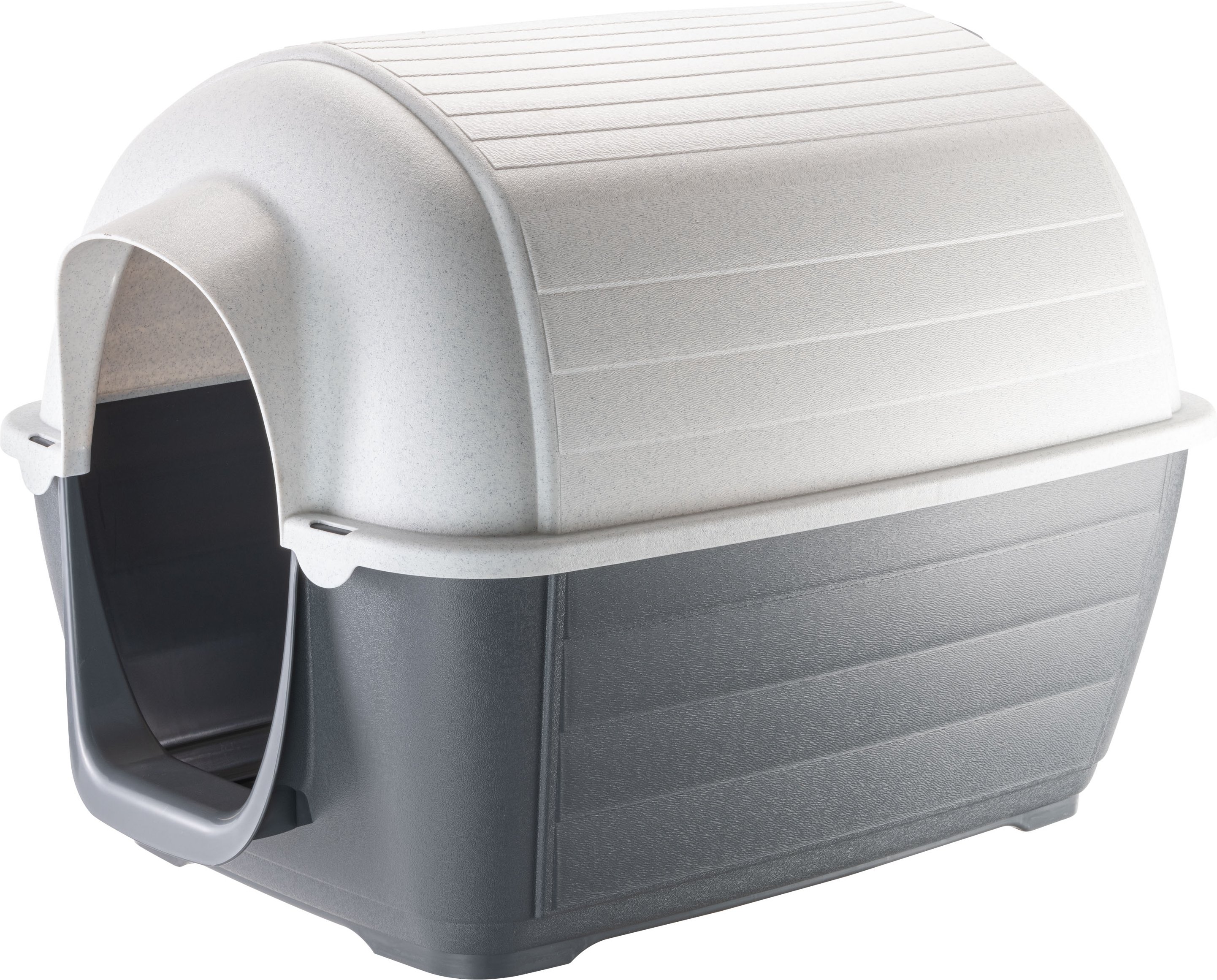 Ferplast Hundehütte Kenny - Größe 07: B 80 x T 111,6 x H 80 cm