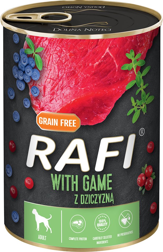 Rafi Adult 24 x 400 g - mit Wild, Blaubeere und Cranberry